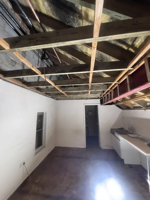 Controlled artex plasterboard strip-out in Tooting