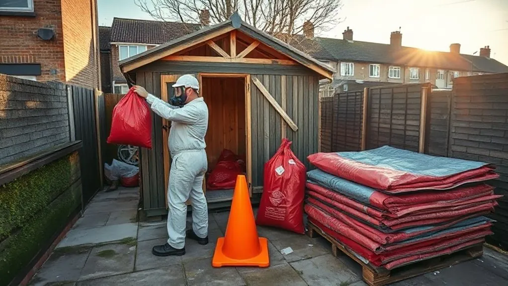 Garage & Shed Roof Removal in Tooting — HSE-licensed specialists